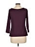 Fortune + Ivy Burgundy 3/4 Sleeve Top Size L - photo 2