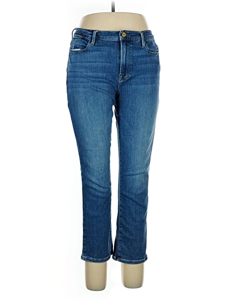 Pre-owned Frame Jeans In Blue