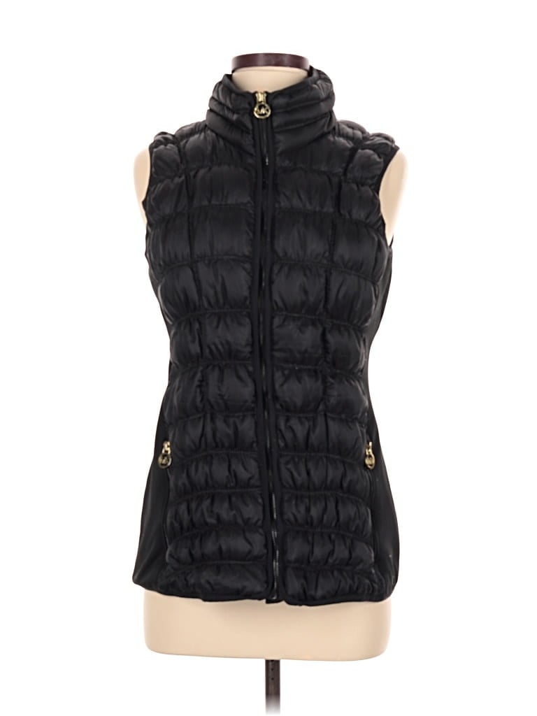 Pre-owned Michael Michael Kors Vest In Black