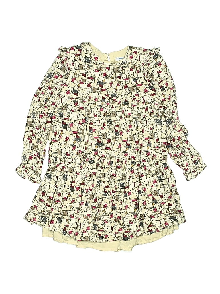 Pre-owned Mayoral Kids' Dress In White