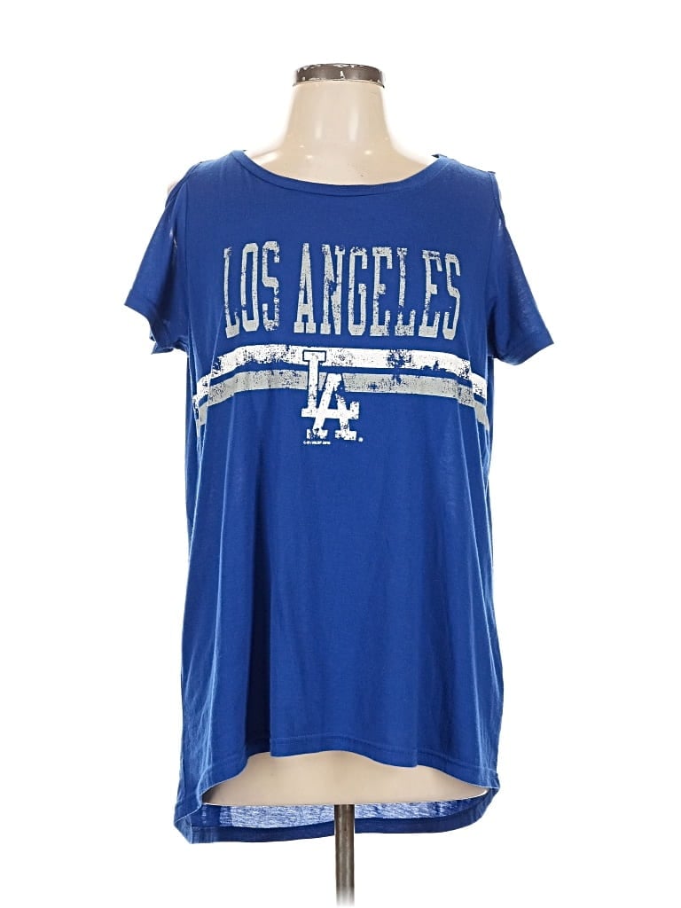 Pre-owned G-iii 4her By Carl Banks Short Sleeve T-shirt In Blue