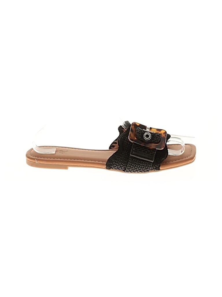 Pre-owned Universal Thread Sandals In Black