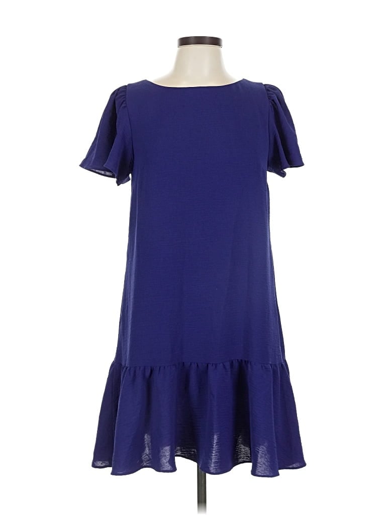 Pre-owned Dkny Casual Dress In Blue