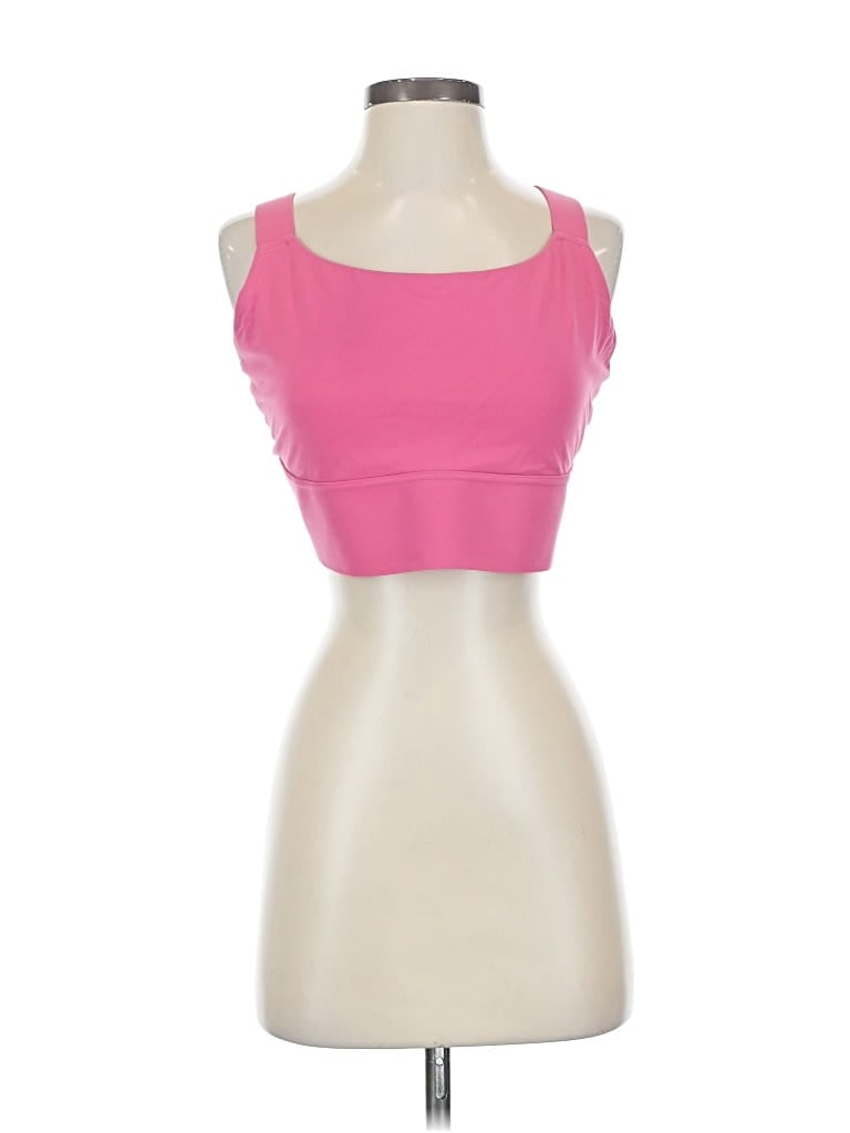 Pre-owned Athleta Sports Bra In Pink