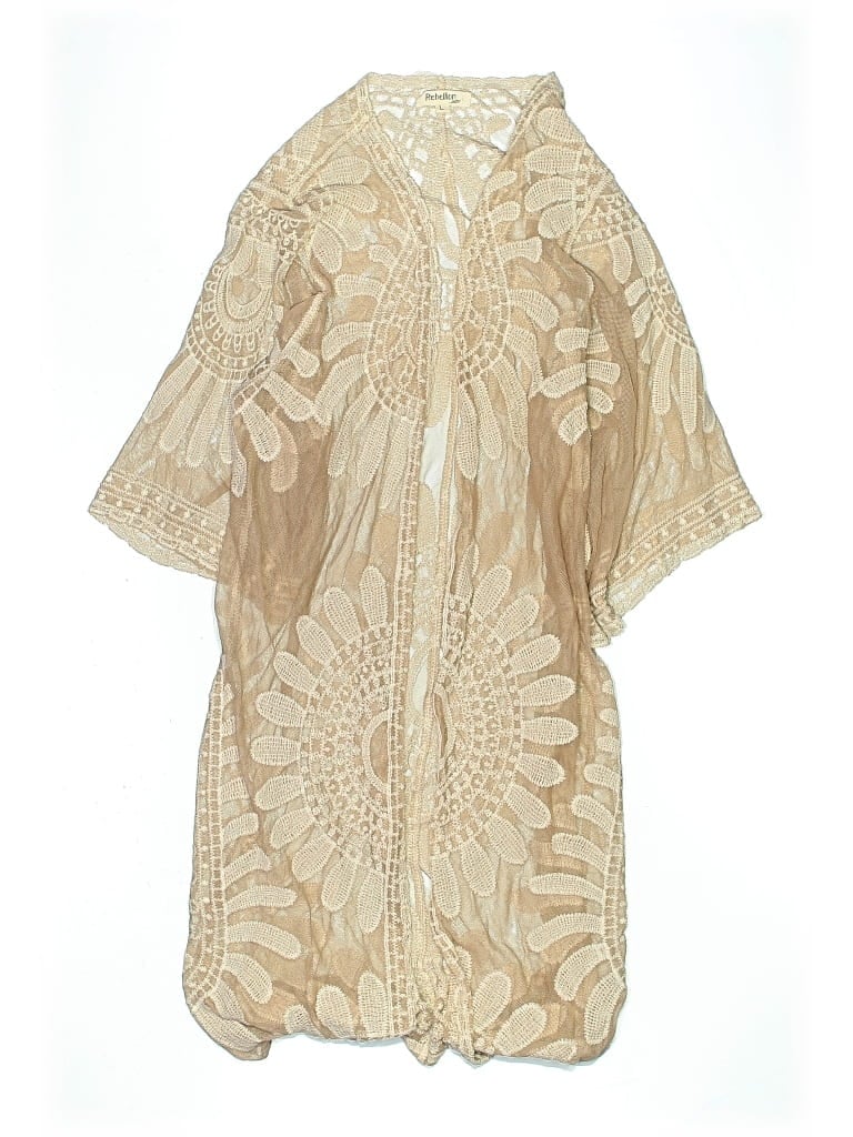 Pre-owned Rebellion Swimsuit Cover Up In Brown