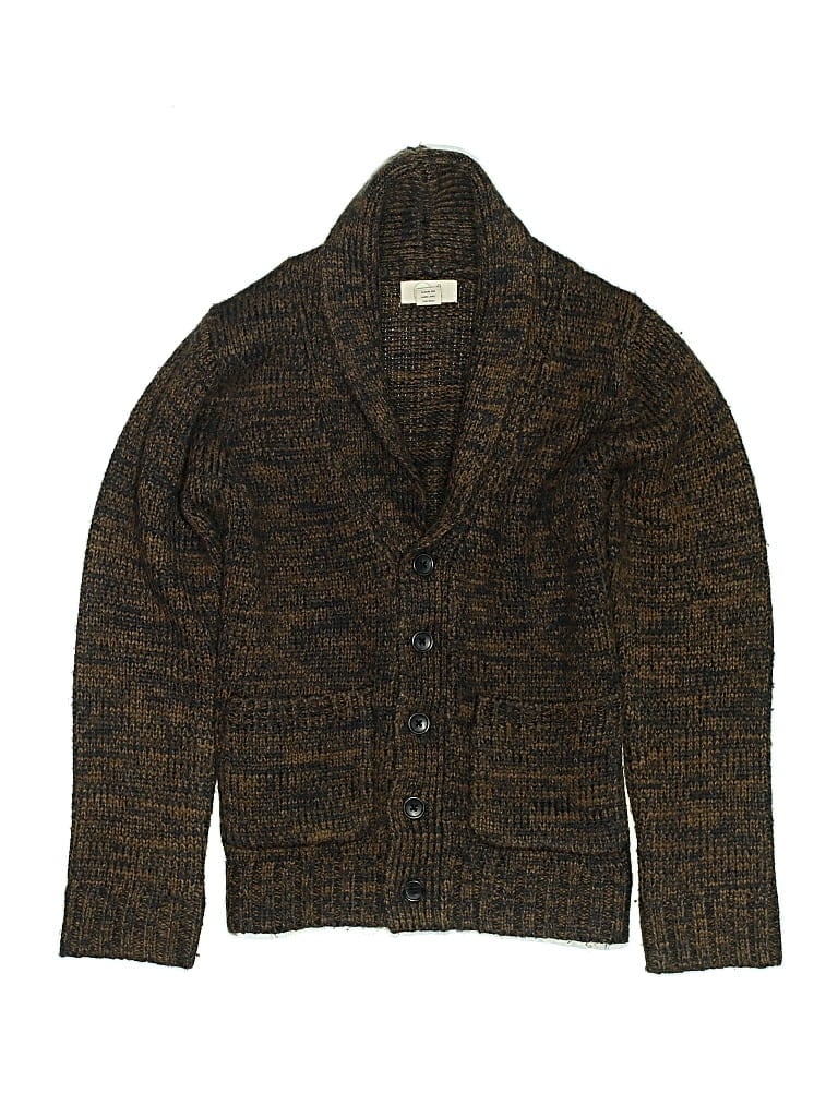 Pre-owned Peek Kids' ... Cardigan Sweater In Brown