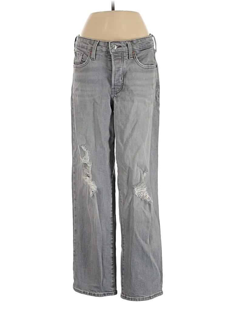 Pre-owned Old Navy Jeans In Silver