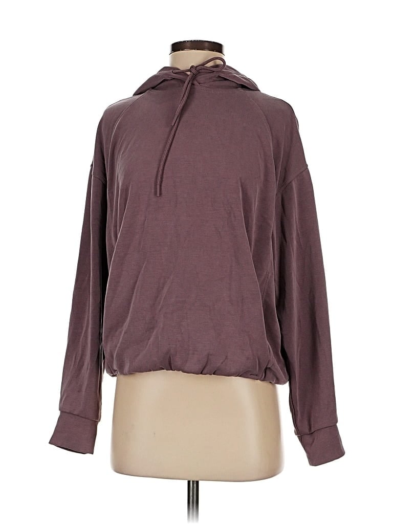 Pre-owned Athleta Sweatshirt In Brown