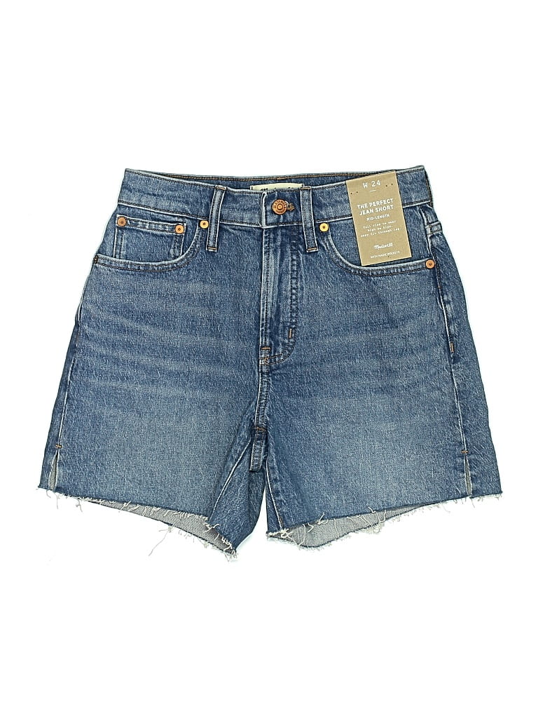 Madewell Denim Shorts In Blue
