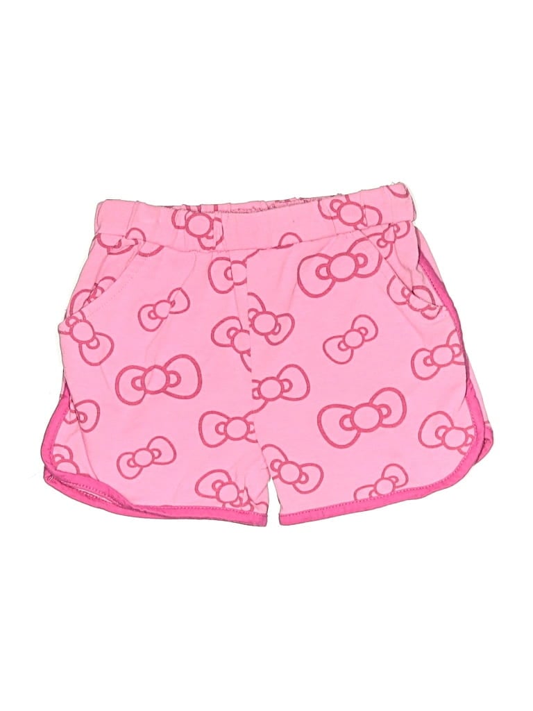 Pre-owned Hello Kitty Kids' Athletic Shorts In Pink