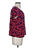 Lands' End 100% Viscose Red Short Sleeve Blouse Size XS - photo 4