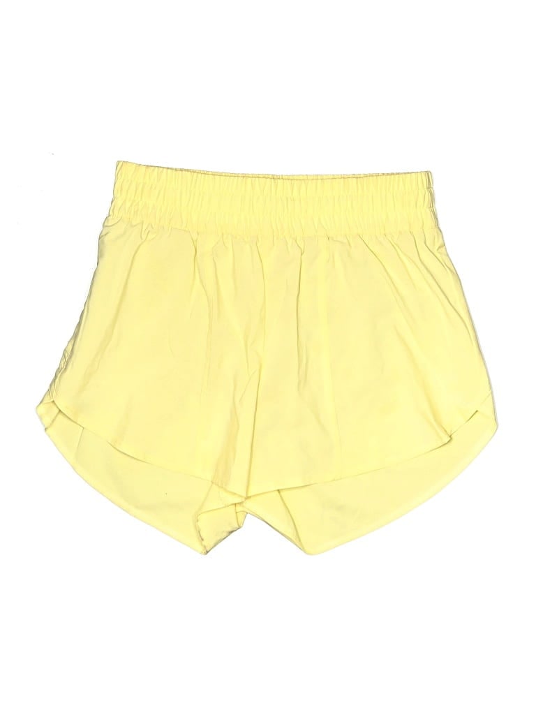 Pre-owned All In Motion Athletic Shorts In Yellow