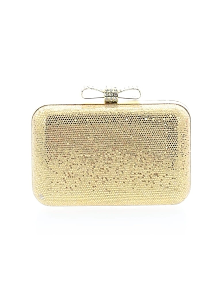 La Regale Clutch In Gold