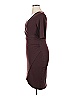 Leith Solid Burgundy Cocktail Dress Size XL - photo 5