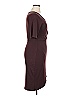 Leith Solid Burgundy Cocktail Dress Size XL - photo 4