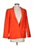 Drew 100% Silk Orange Silk Blazer Size S - photo 1