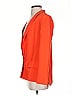 Drew 100% Silk Orange Silk Blazer Size S - photo 5