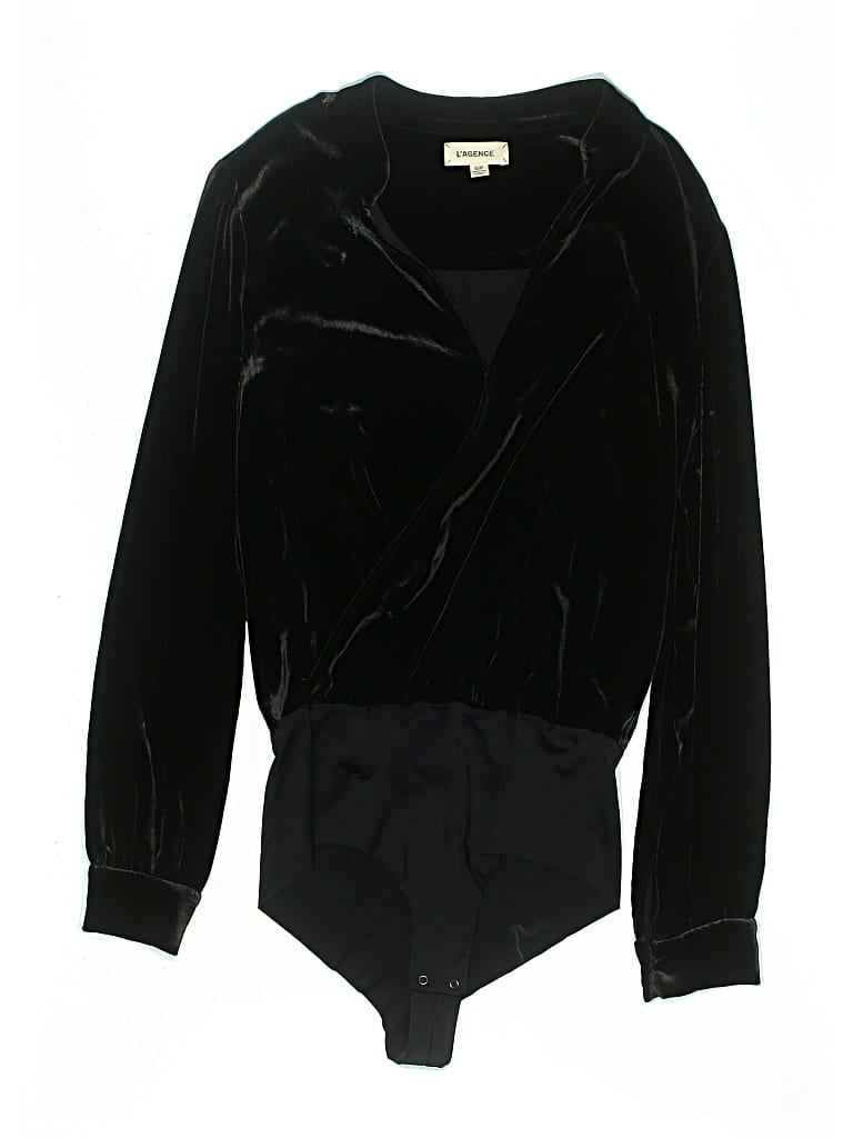 Click to view more detailed imagery on our partner's website Pre-owned L'agence Bodysuit In Black