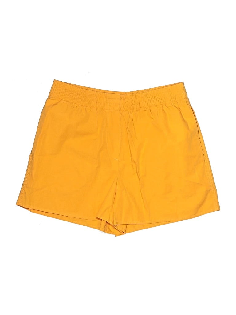Pre-owned Babaton Athletic Shorts In Yellow