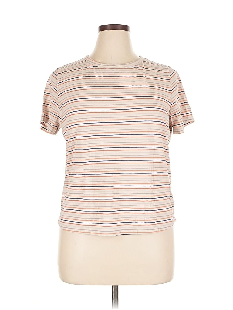 Pre-owned Universal Thread Short Sleeve T-shirt In Brown