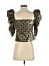 LPA Gold Sleeveless Blouse Size S - photo 2