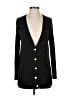 Zady 100% Alpaca Black Wool Cardigan Size XS - photo 1