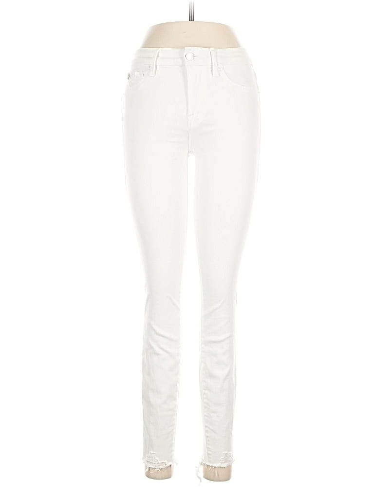 Pre-owned Good American Jeans In White