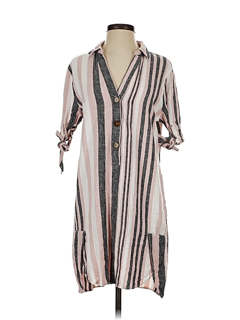 Pre-owned Velvet Heart Casual Dress In Gray