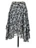 Reiss 100% Polyester Polka Dots Silver Casual Skirt Size 4 - photo 2