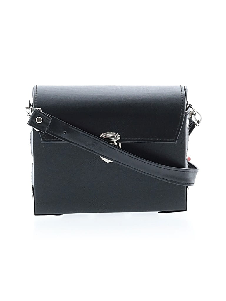 Pre-owned Unbranded Crossbody Bag In Black