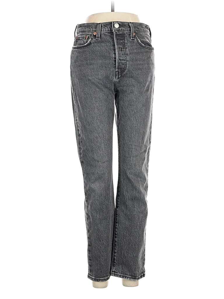 Pre-owned Levi's Jeans In Gray