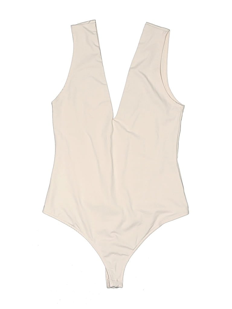 Pre-owned Intimately By Free People Bodysuit In White