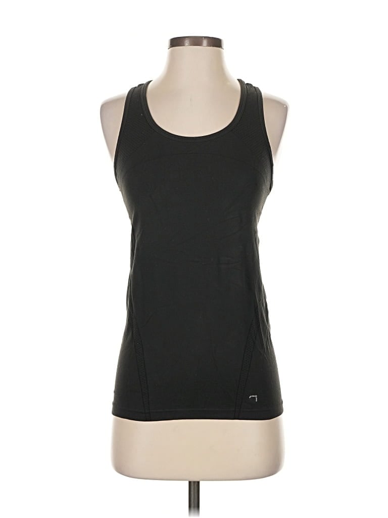 Pre-owned Gap Fit Active Tank Top In Black