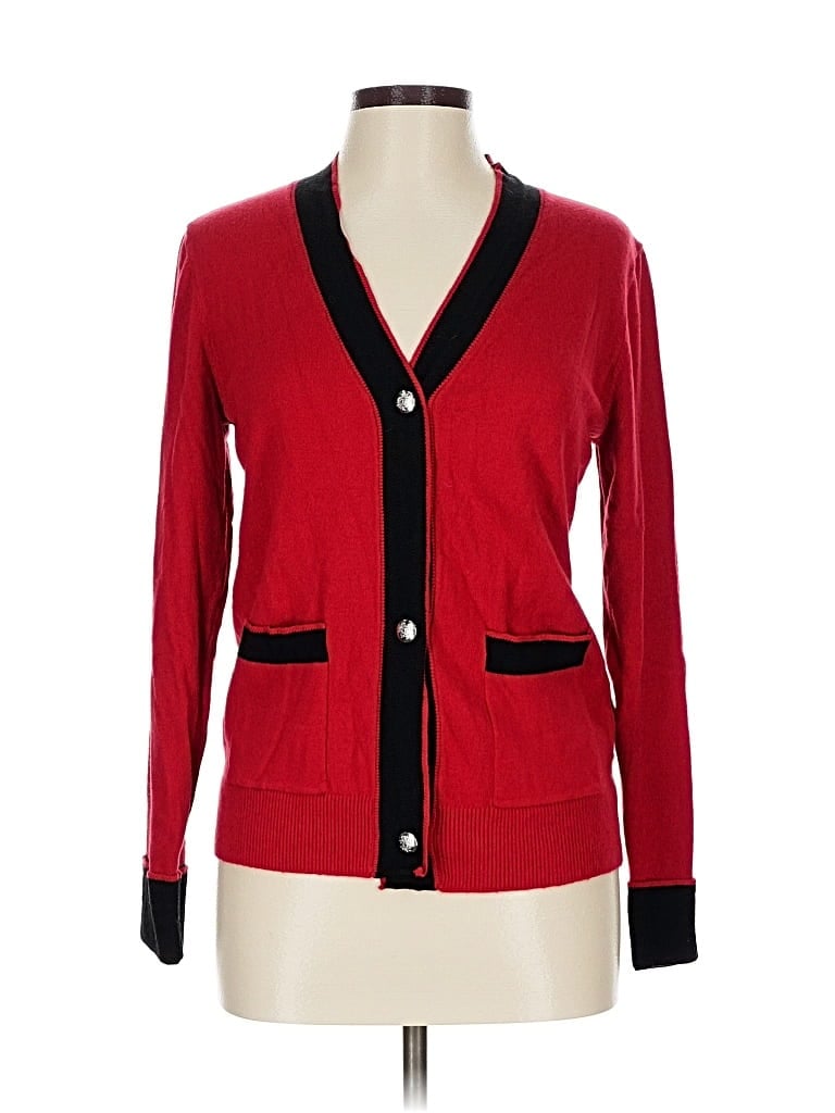 Pre-owned Premise Cardigan Sweater In Red