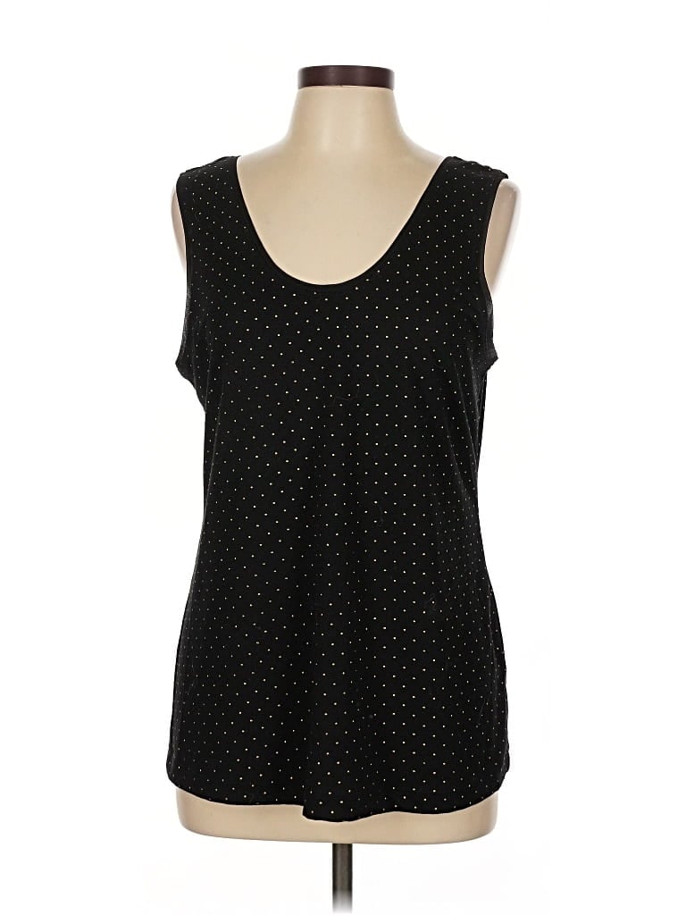 Pre-owned Banana Republic Tank Top Black Sweetheart Neckline Tops