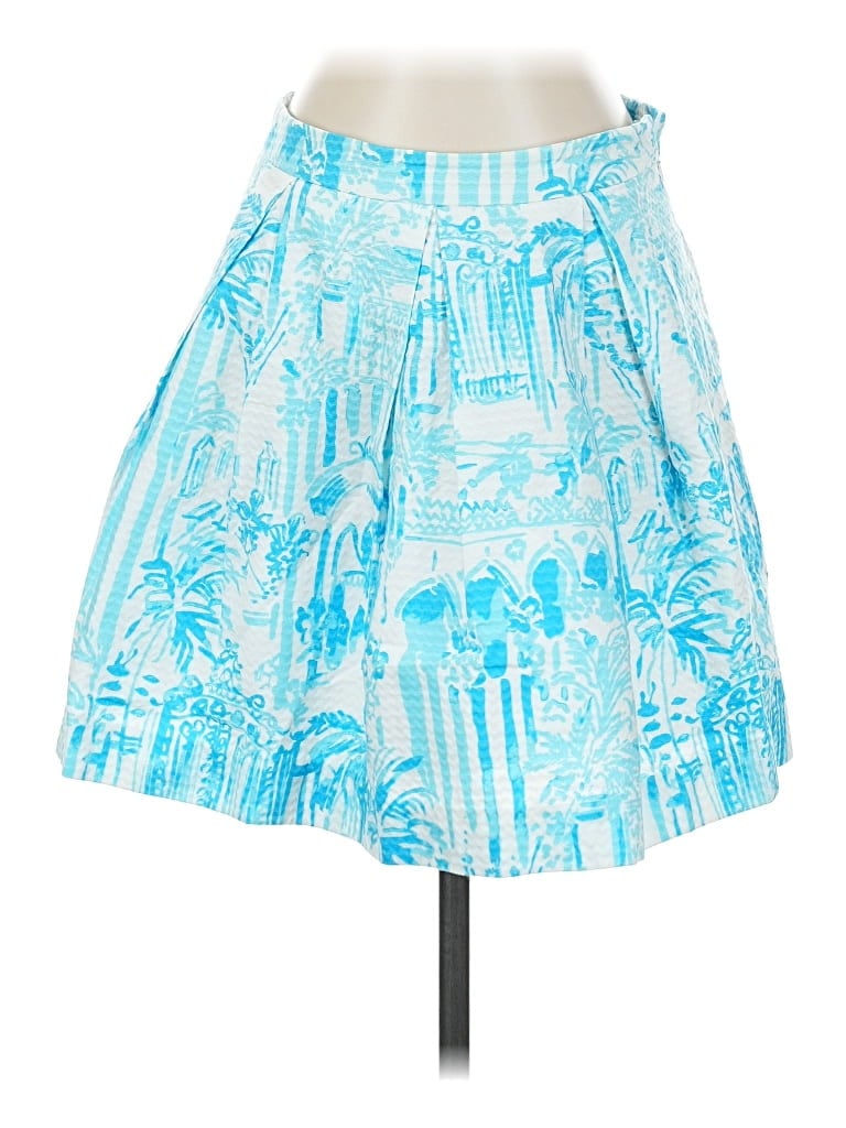 Pre-owned Lilly Pulitzer Casual Skirt In Blue