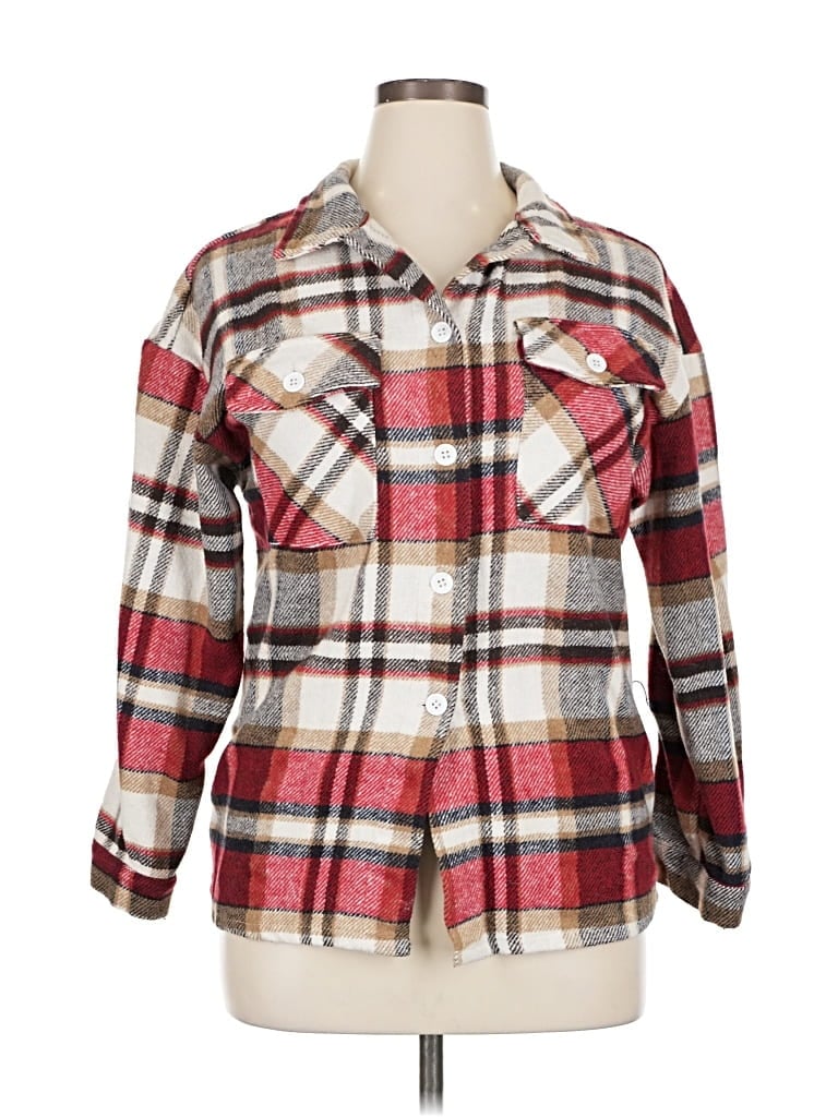 Pre-owned Charlie Jacket In Red