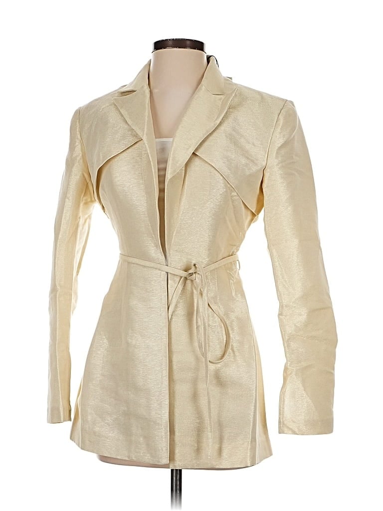 Pre-owned Atoir Trenchcoat In White