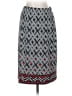 Chico's 100% Polyester Argyle Gray Casual Skirt Size Sm (0) - photo 1