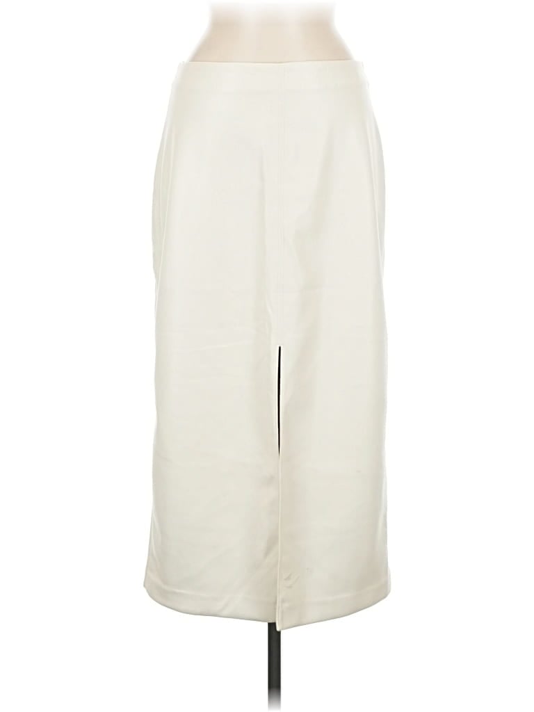 Pre-owned Gap Formal Skirt In White