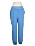 Assorted Brands Solid Blue Track Pants Size L - photo 1