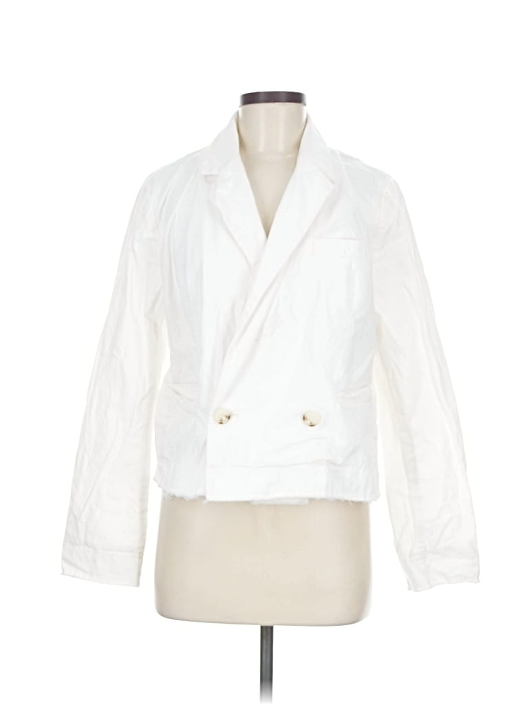 Pre-owned Pilcro Jacket In White