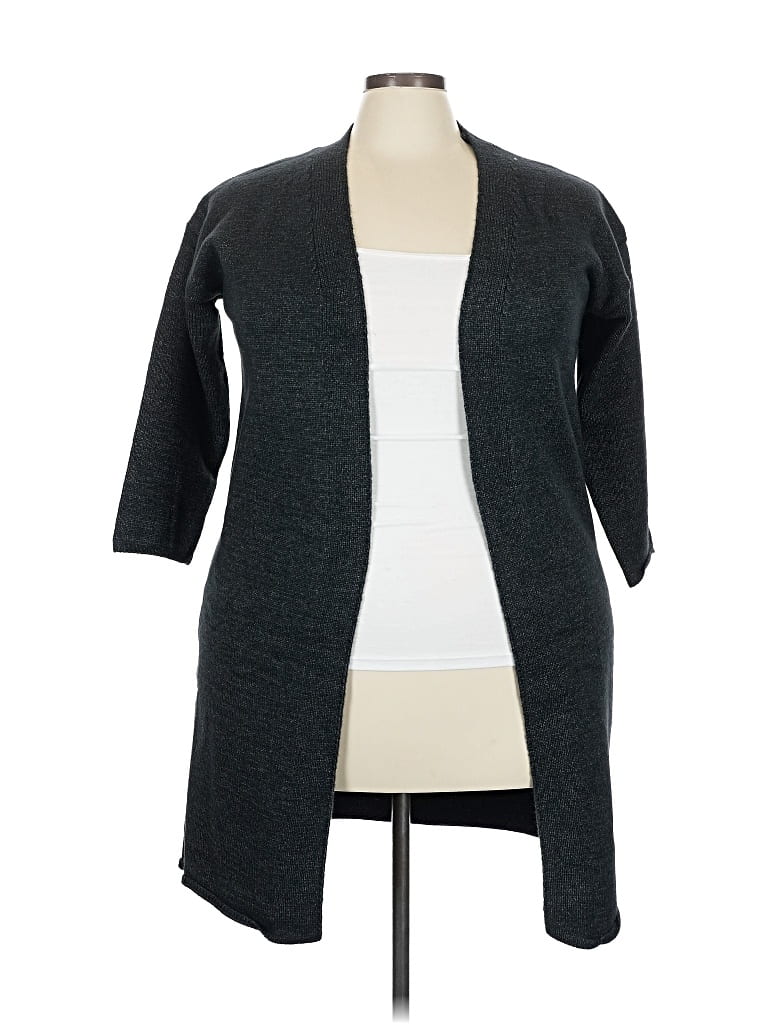 Pre-owned Unbranded Cardigan Sweater In Gray