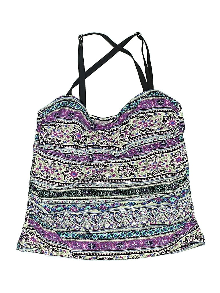 Pre-owned Next Swimsuit Top Purple Swimwear