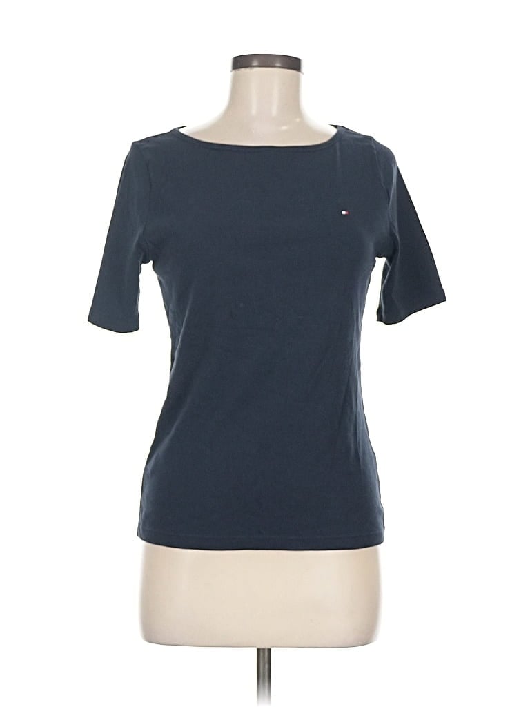 Pre-owned Tommy Hilfiger Short Sleeve T-shirt In Blue