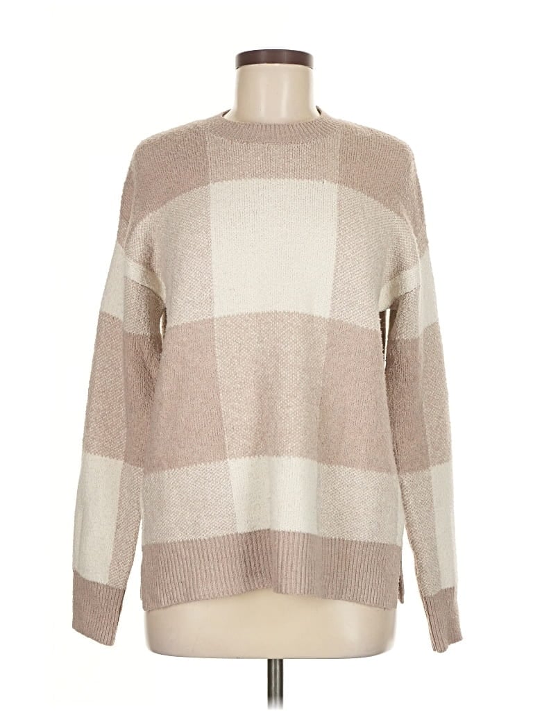 Pre-owned Christian Siriano New York Pullover Sweater In Brown