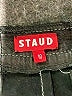 STAUD 100% Polyester Black Casual Pants Size 10 - photo 6