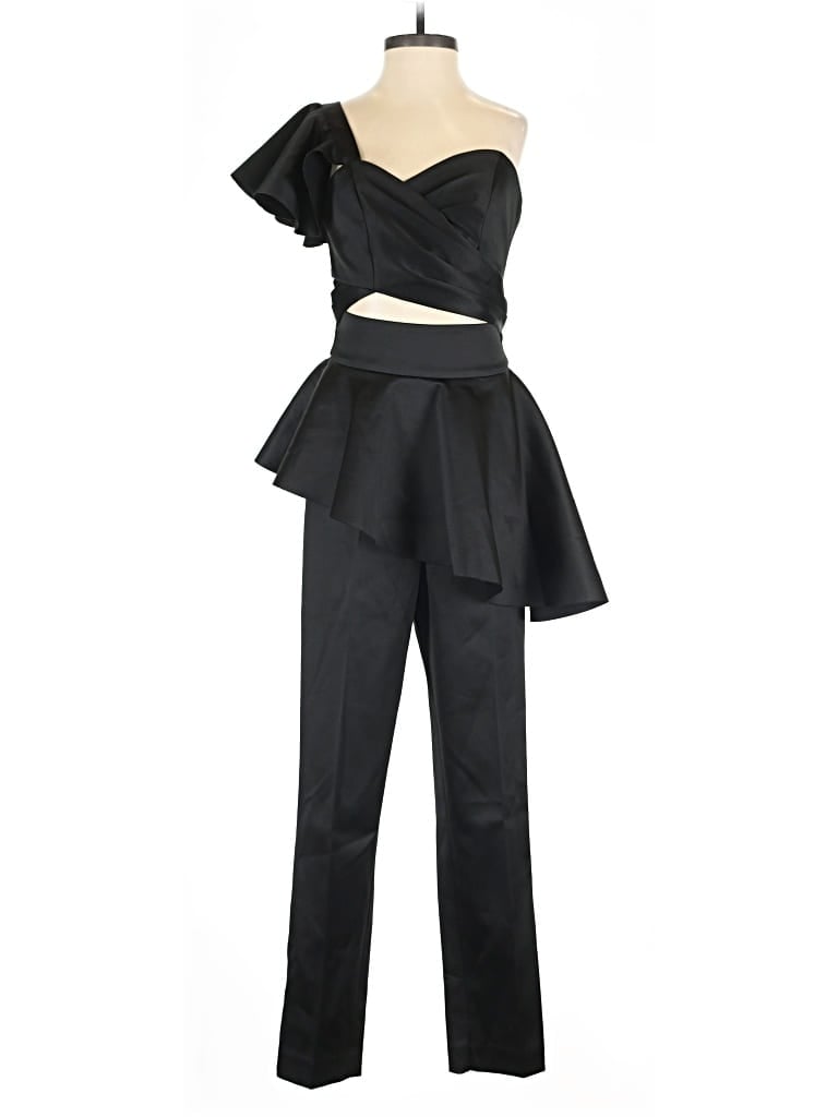 Pre-owned Asos Design Jumpsuit In Black