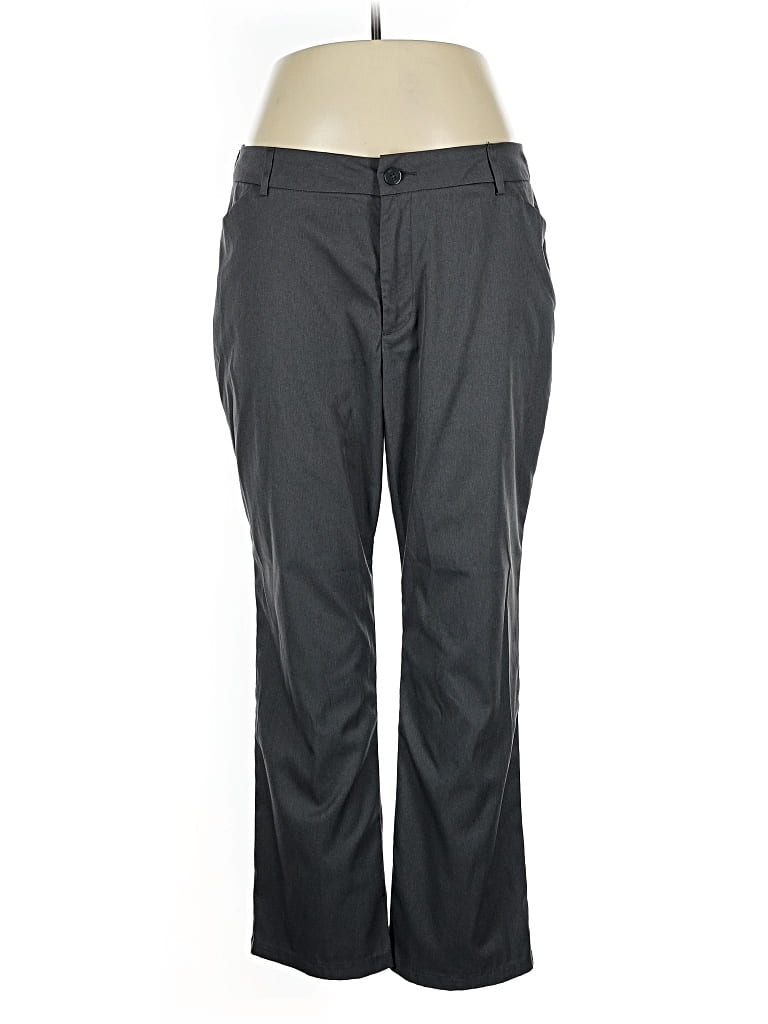 Pre-owned Lee Dress Pants In Gray