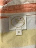 Des Petits Hauts Stripes Orange 3/4 Sleeve Button-Down Shirt Size 2 (0) - photo 4